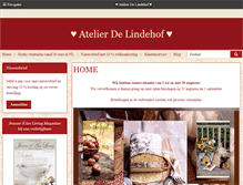 Tablet Screenshot of lindehof.com